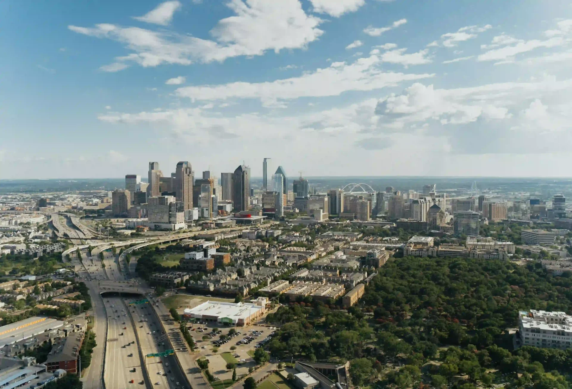 Dallas skyline during the day.
